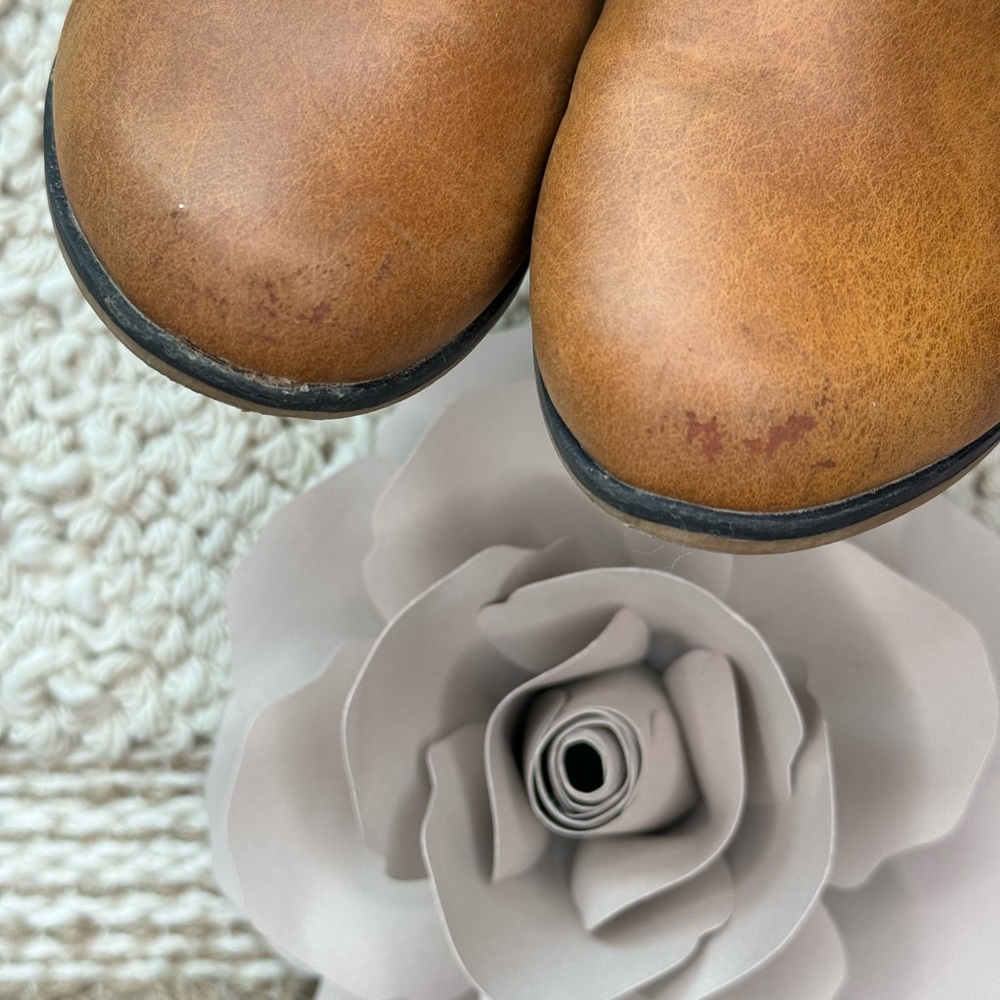 Brown Ankle Boots for Kids - Picture 5 of 7